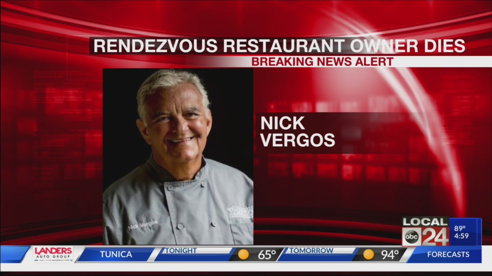 Beloved Memphis restaurateur Nick Vergos dies at age 67 after battle with cancer