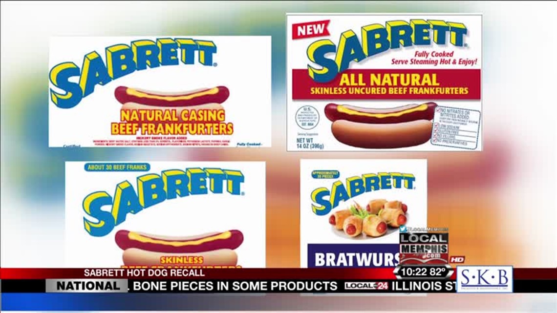 Sabrett Hot Dog Recall Nationwide