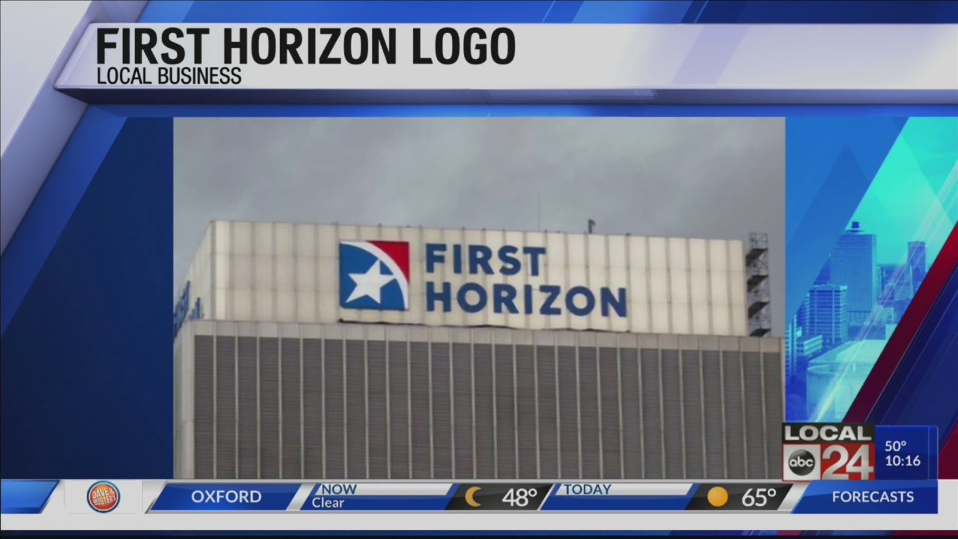 First Tennessee Bank rebrands, now called First Horizon