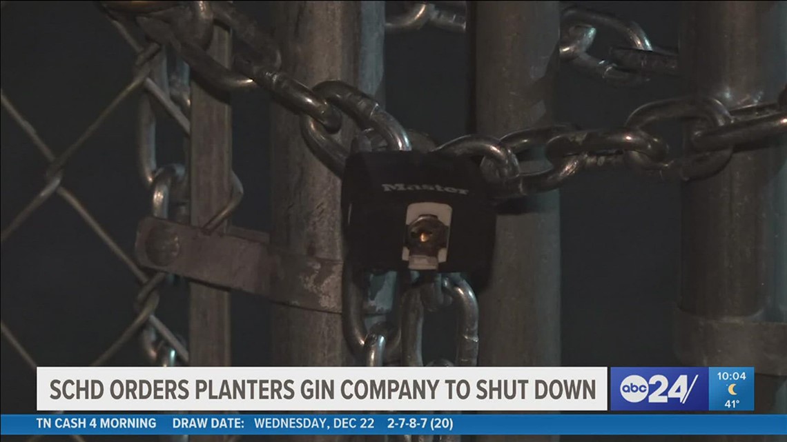 South Memphis Cotton Gin shut down by health department