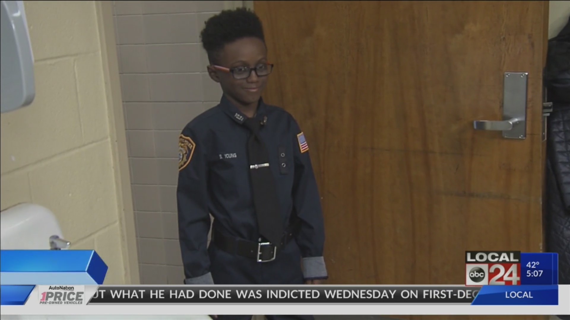 Boy whose life was saved after issue was found during school physical named honorary MPD officer