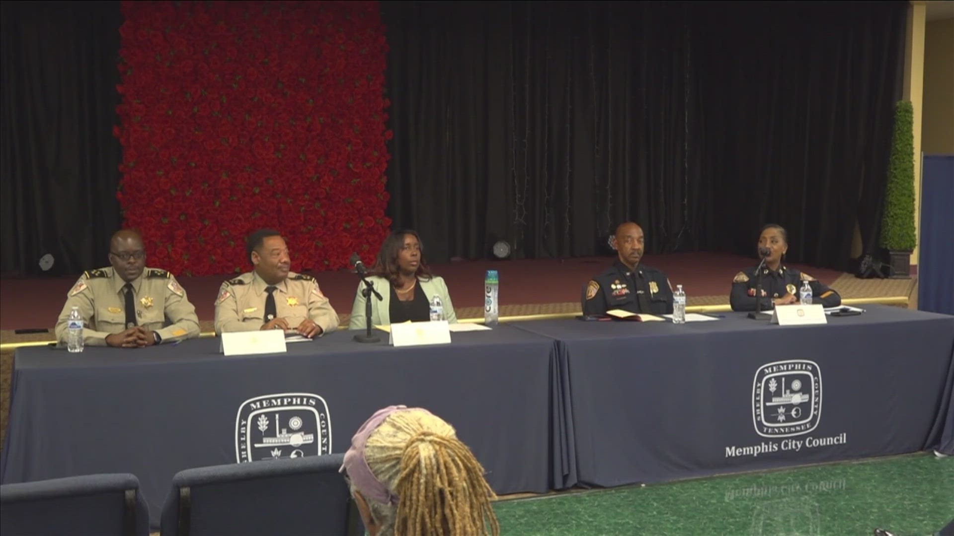 During a public safety meeting, Memphis police chief C.J. Davis said the city is starting to see a reduction in some crime numbers.