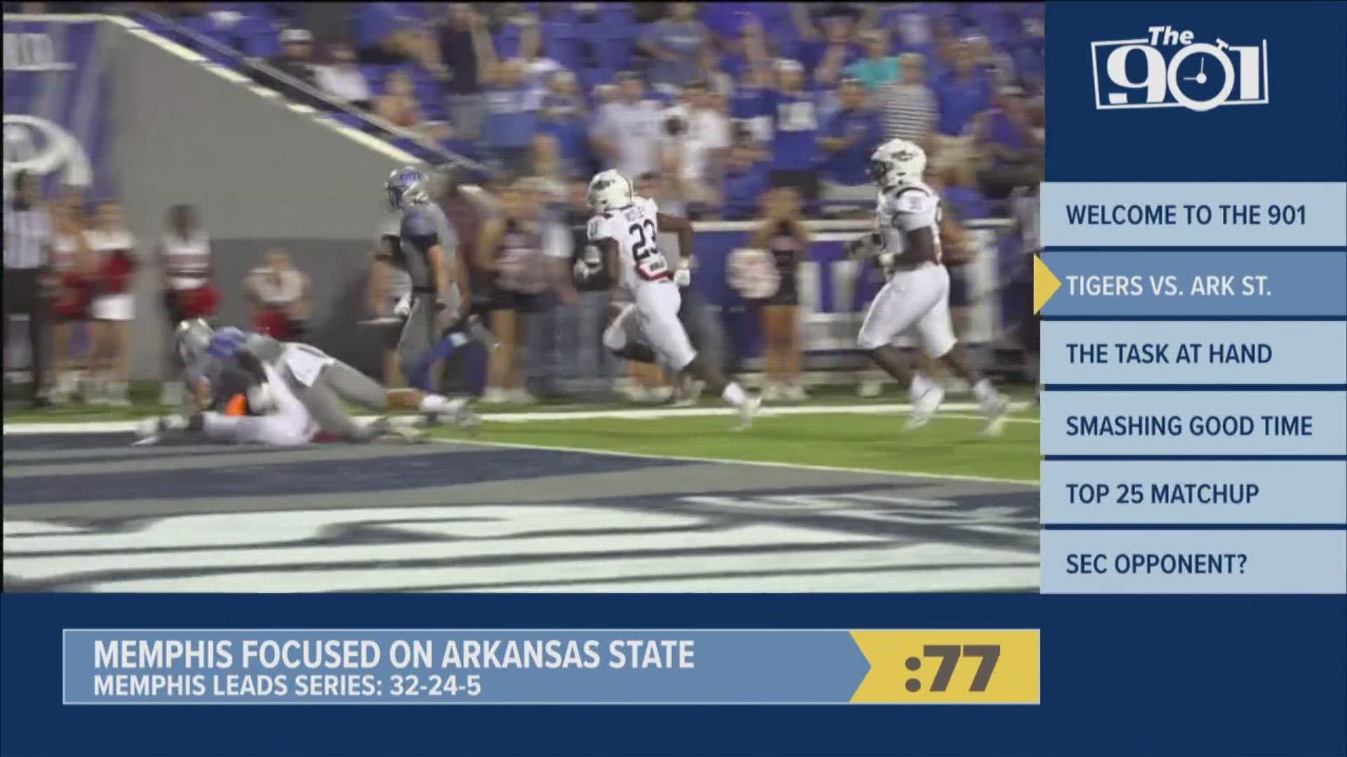 Avery Braxton breaks down the Tigers' big matchup against Arkansas State in The 901.