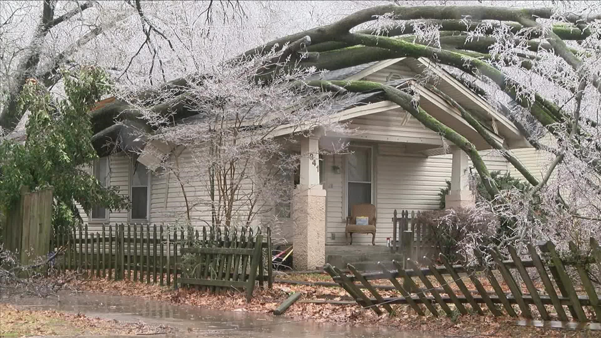 City of Memphis tree trimming crews are also assisting MLGW in 16-hour shifts, 24/7 to get power restored quickly and safely.