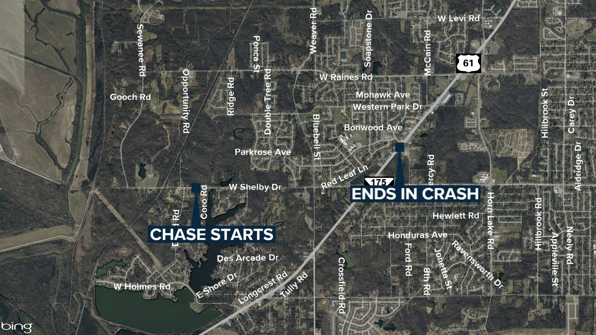 Woman killed, man charged after Whitehaven chase involving Memphis Safe ...