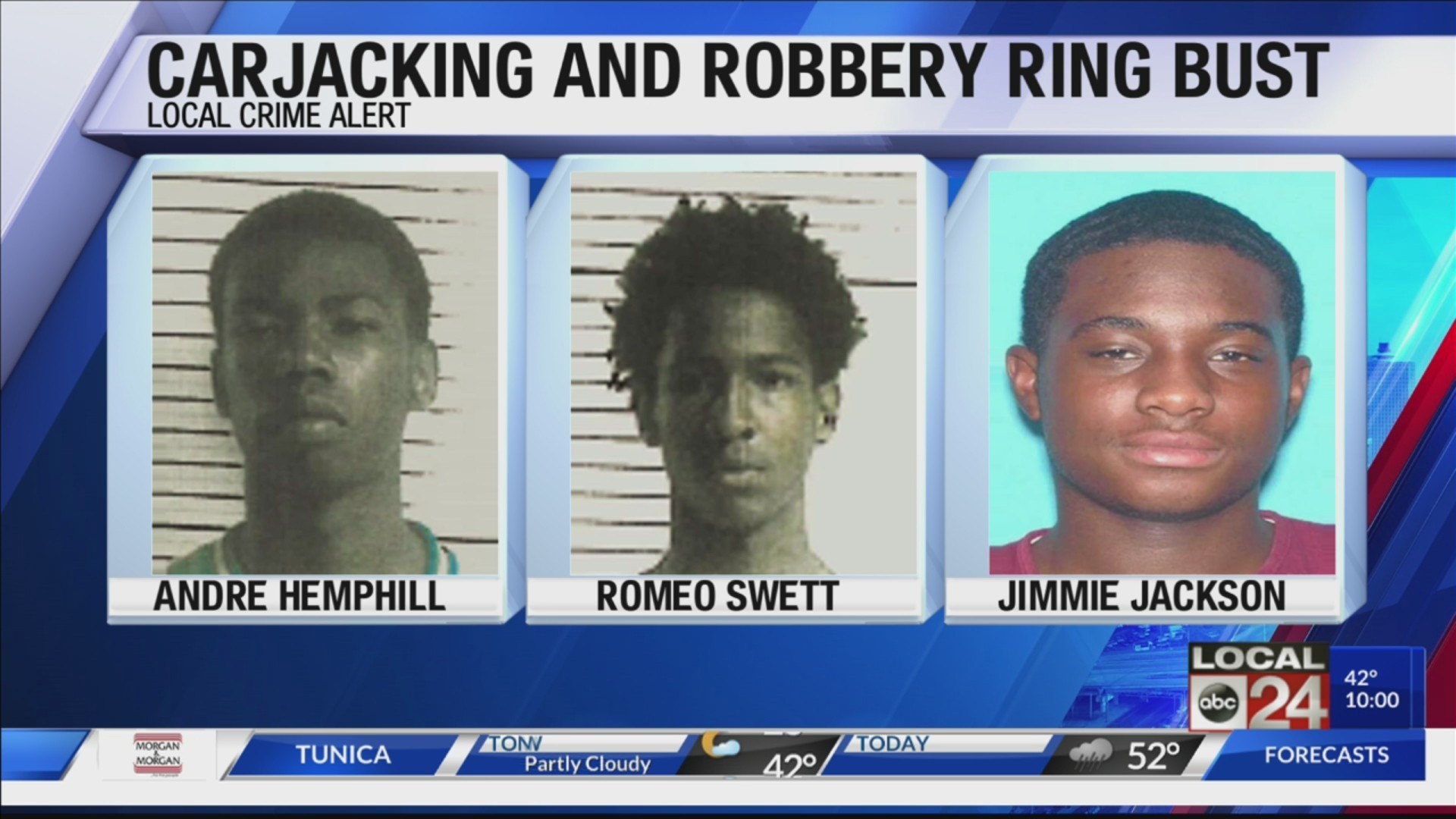 Three Teens Arrested For Memphis Carjackings