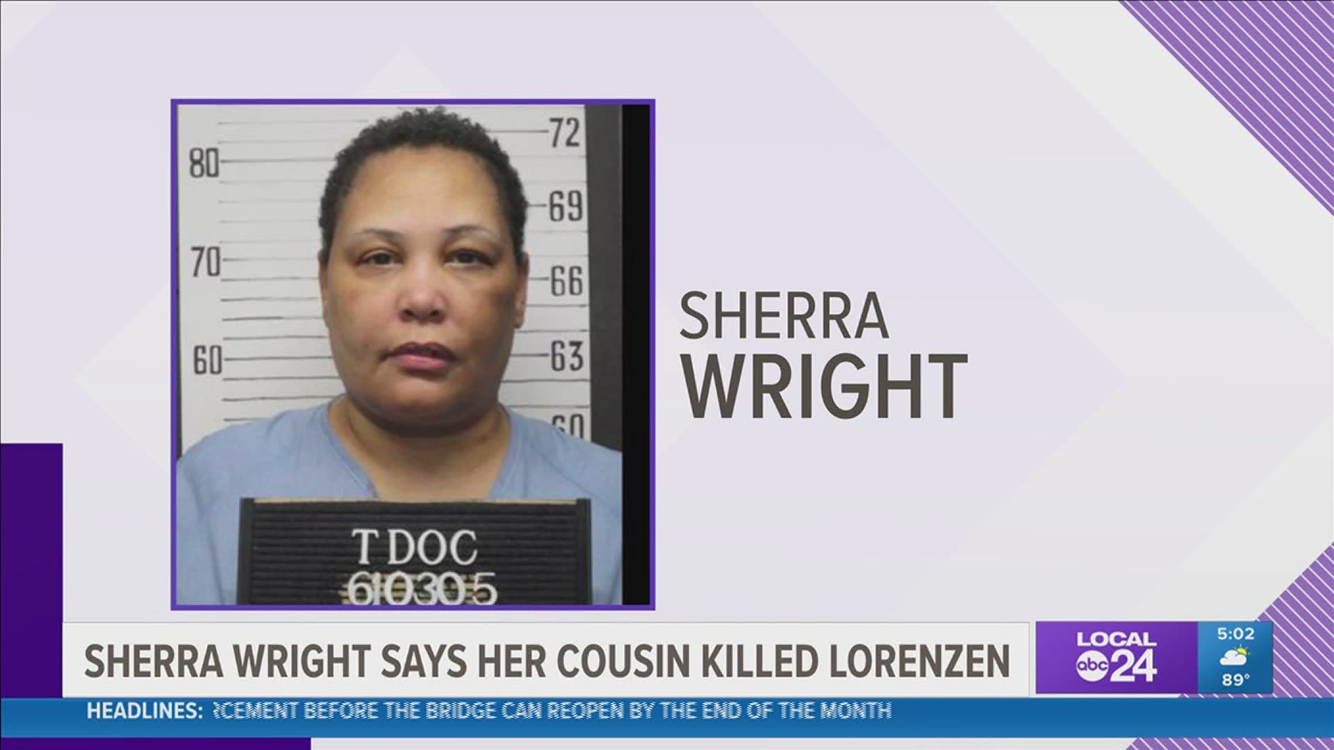 Sherra Wright made the claims during a phone interview conducted with ESPN for their E:60 special on Lorenzen Wright's death.