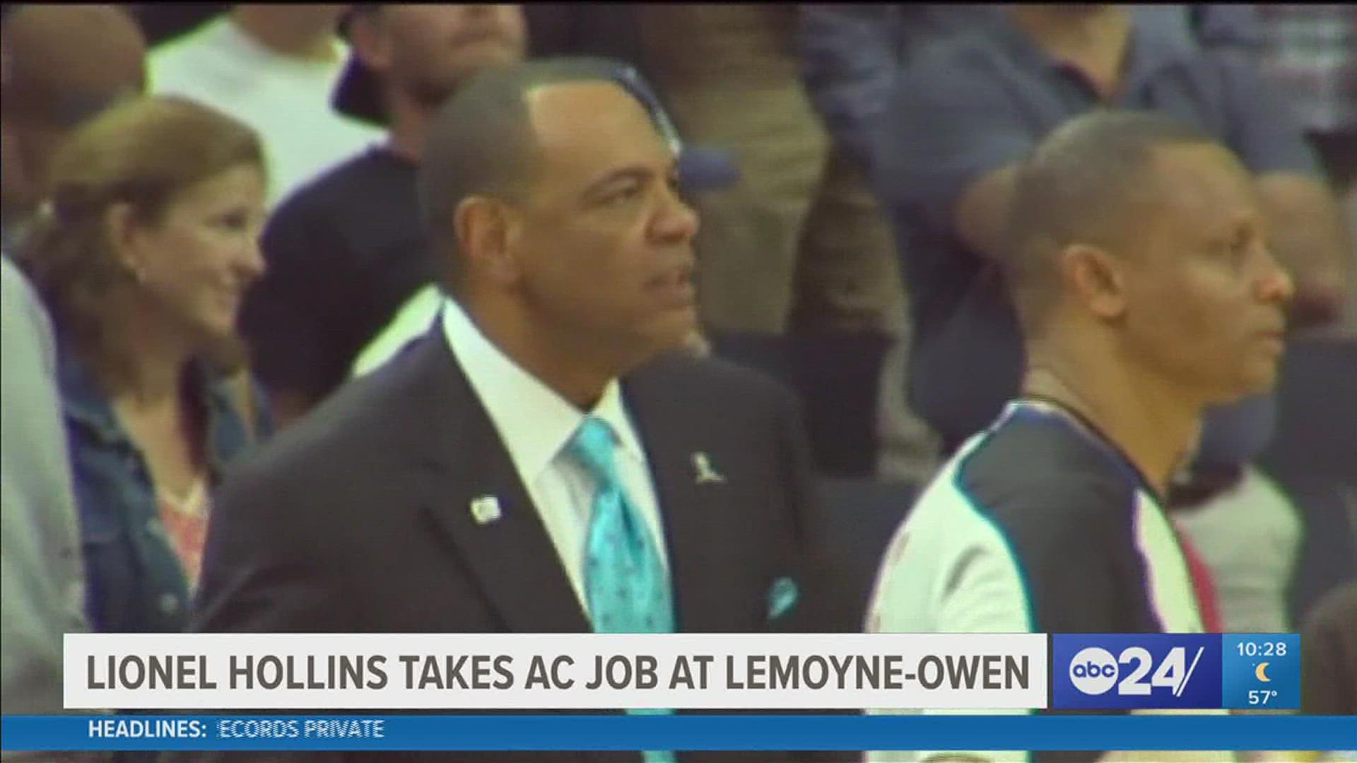 Former Grizzlies coach Lionel Hollins named assistant coach at LeMoyne-Owen  College 