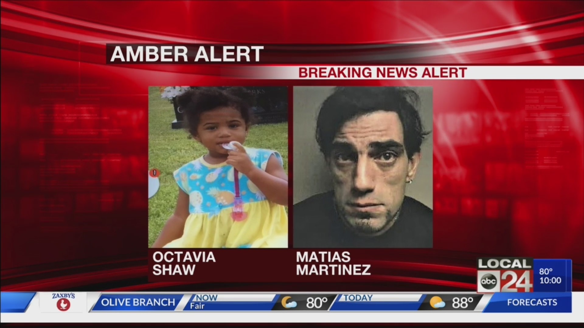 Amber Alert from Chattanooga issued for two-year-old girl