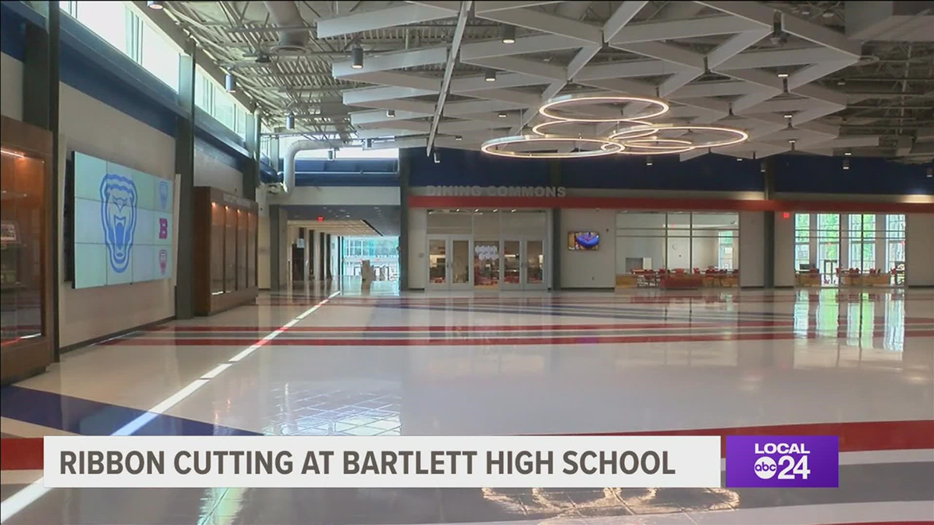 Bartlett High School ribbon cutting for 60 million renovation