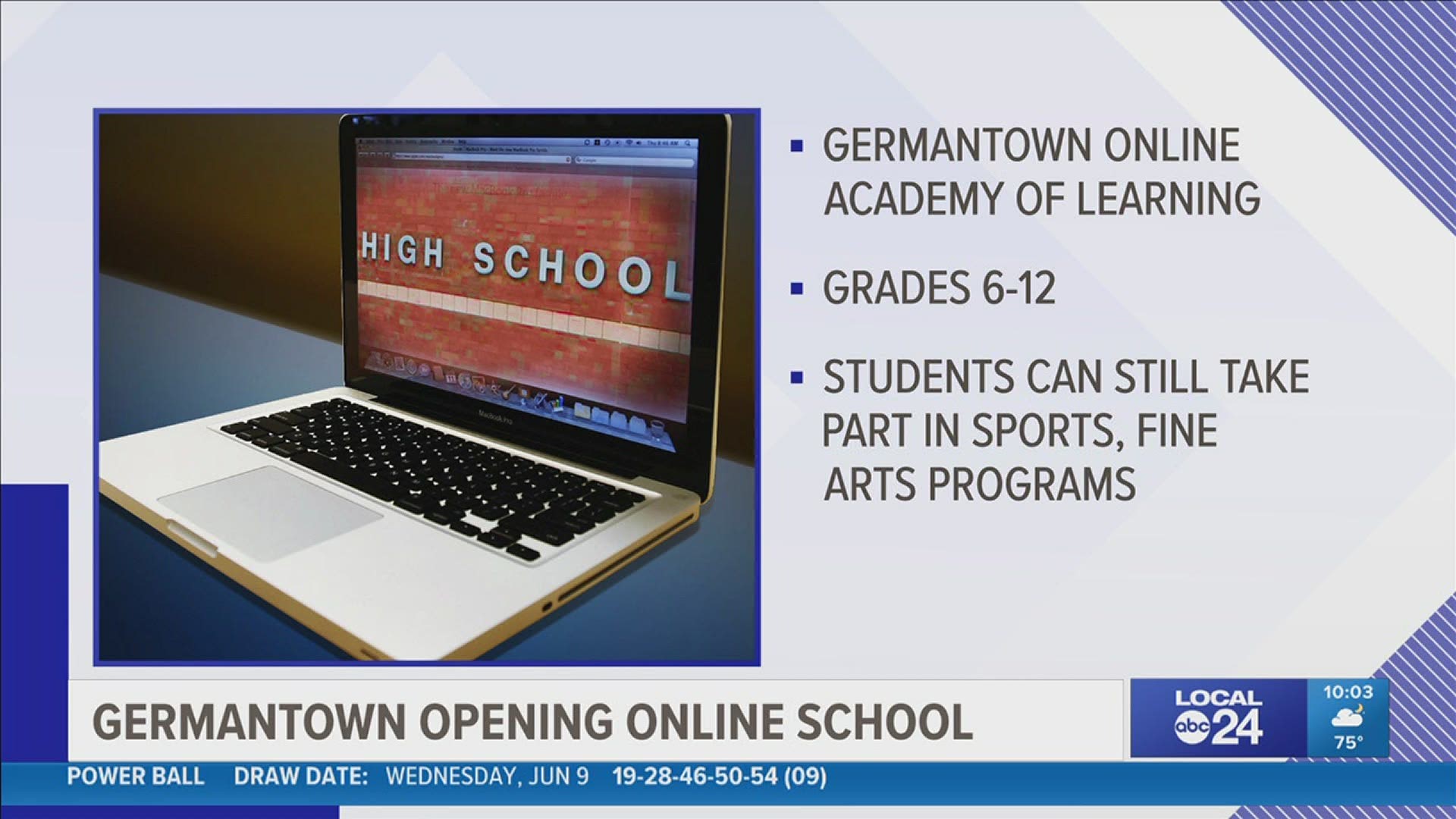Germantown Online Academy of Learning will open in August.