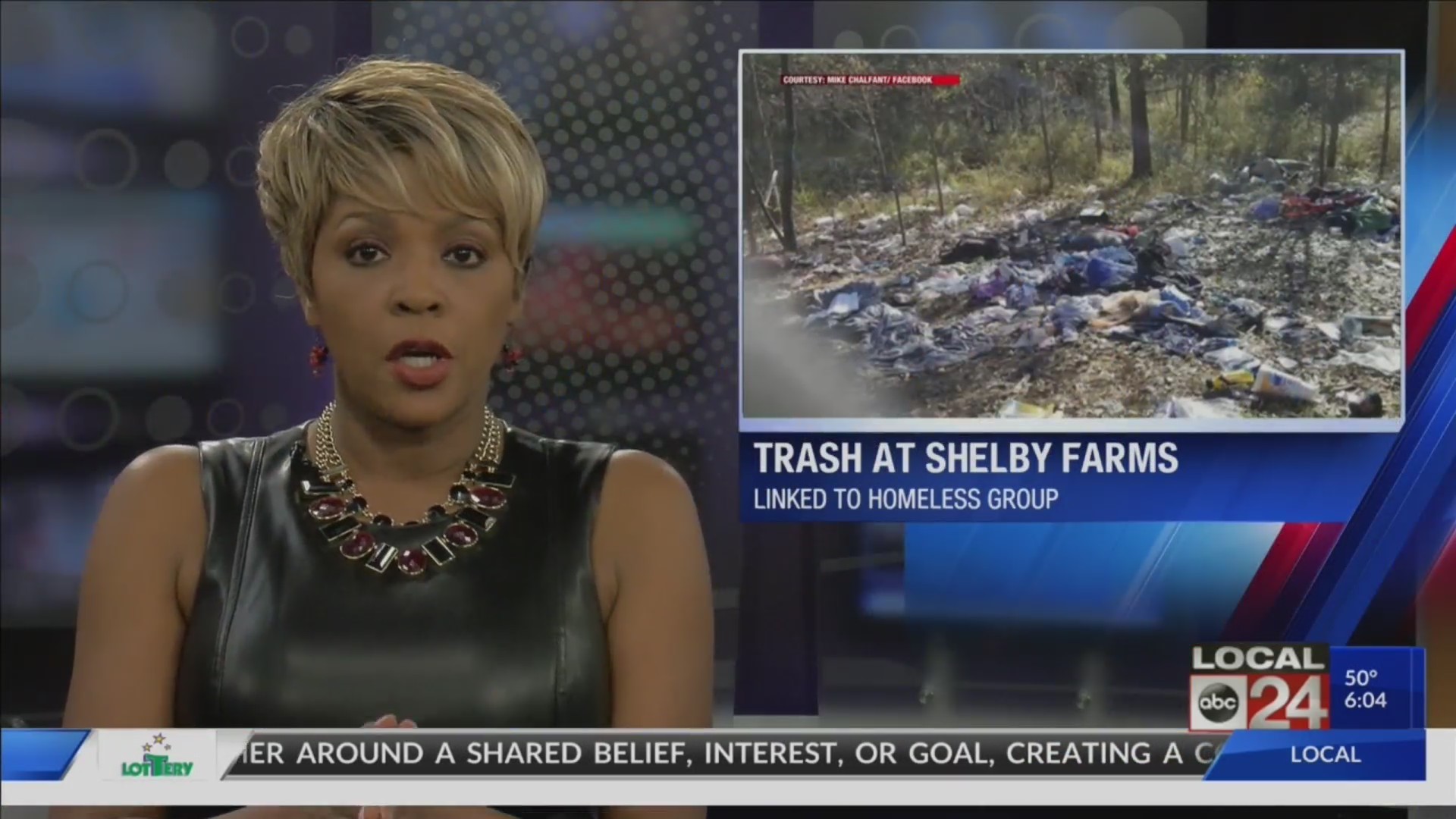 Possible homeless camp found at Shelby Farms Park