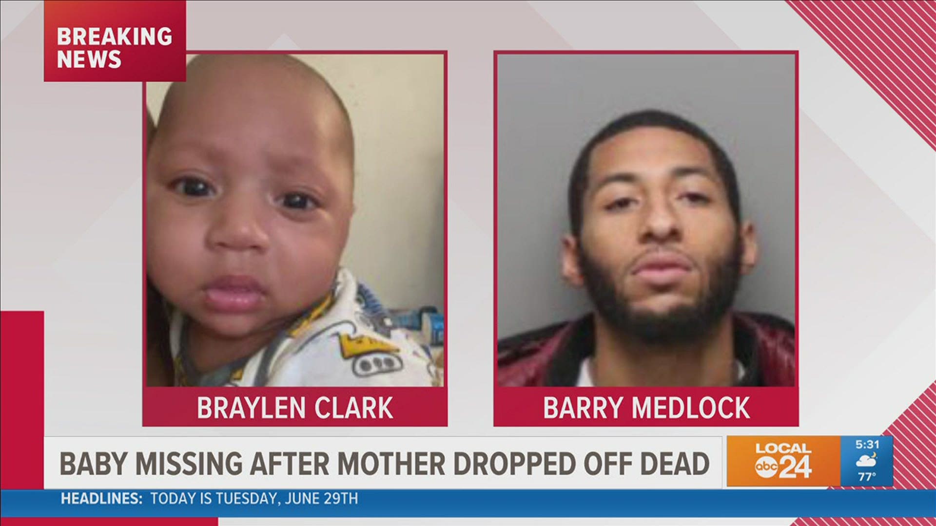 AMBER ALERT: Memphis baby missing after mother's murder