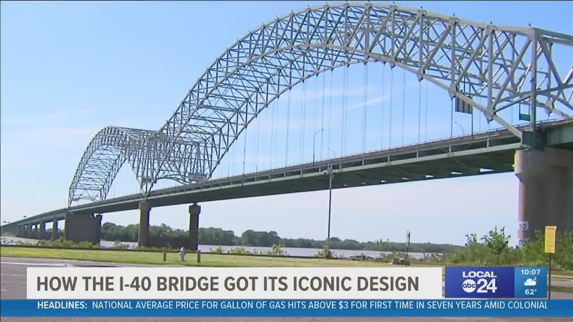 The I-40 bridge over the Mississippi River is a staple in the Memphis skyline