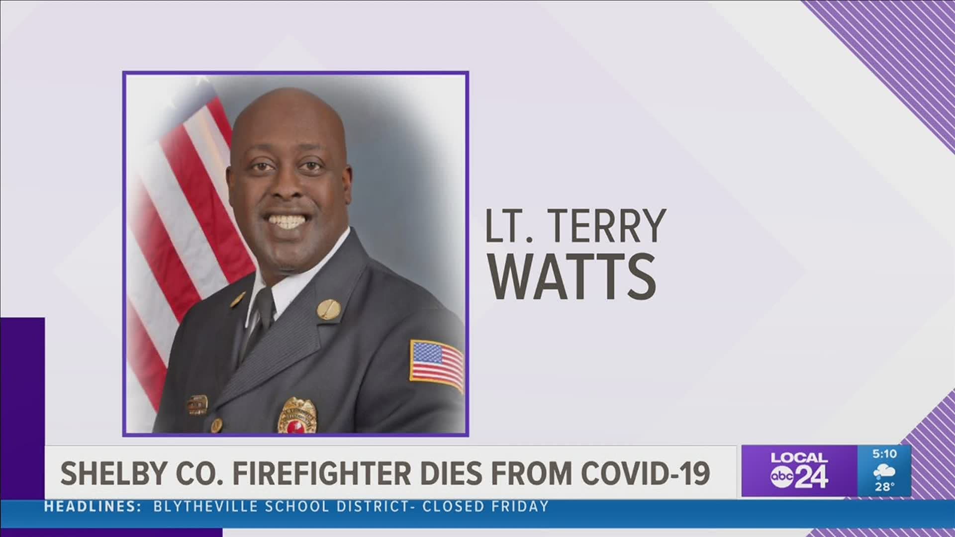 Lt. Terry Watts had been with the department since 2006.