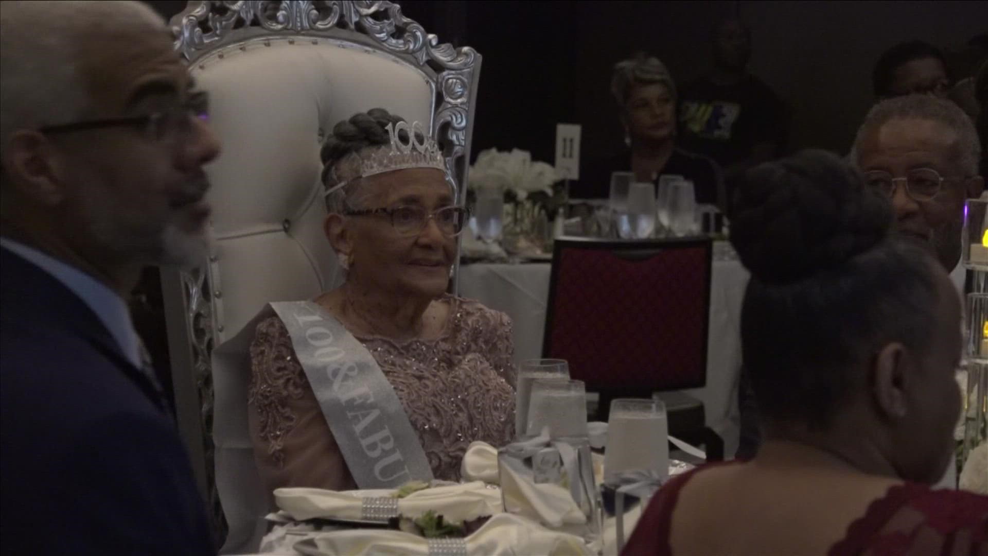 "Mother Tate" was born in Alabama but has made Memphis her home in recent years. On Sept. 23, she turns 100-years-old, but her family couldn't wait to celebrate.
