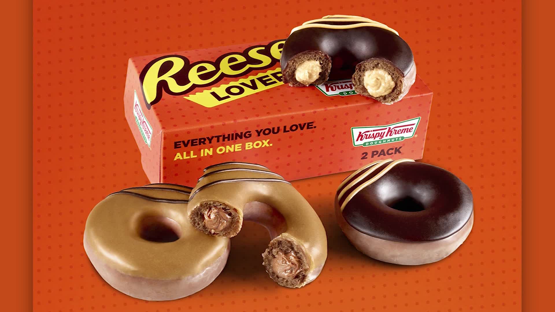 Krispy Kreme releases Reese's stuffed donuts
