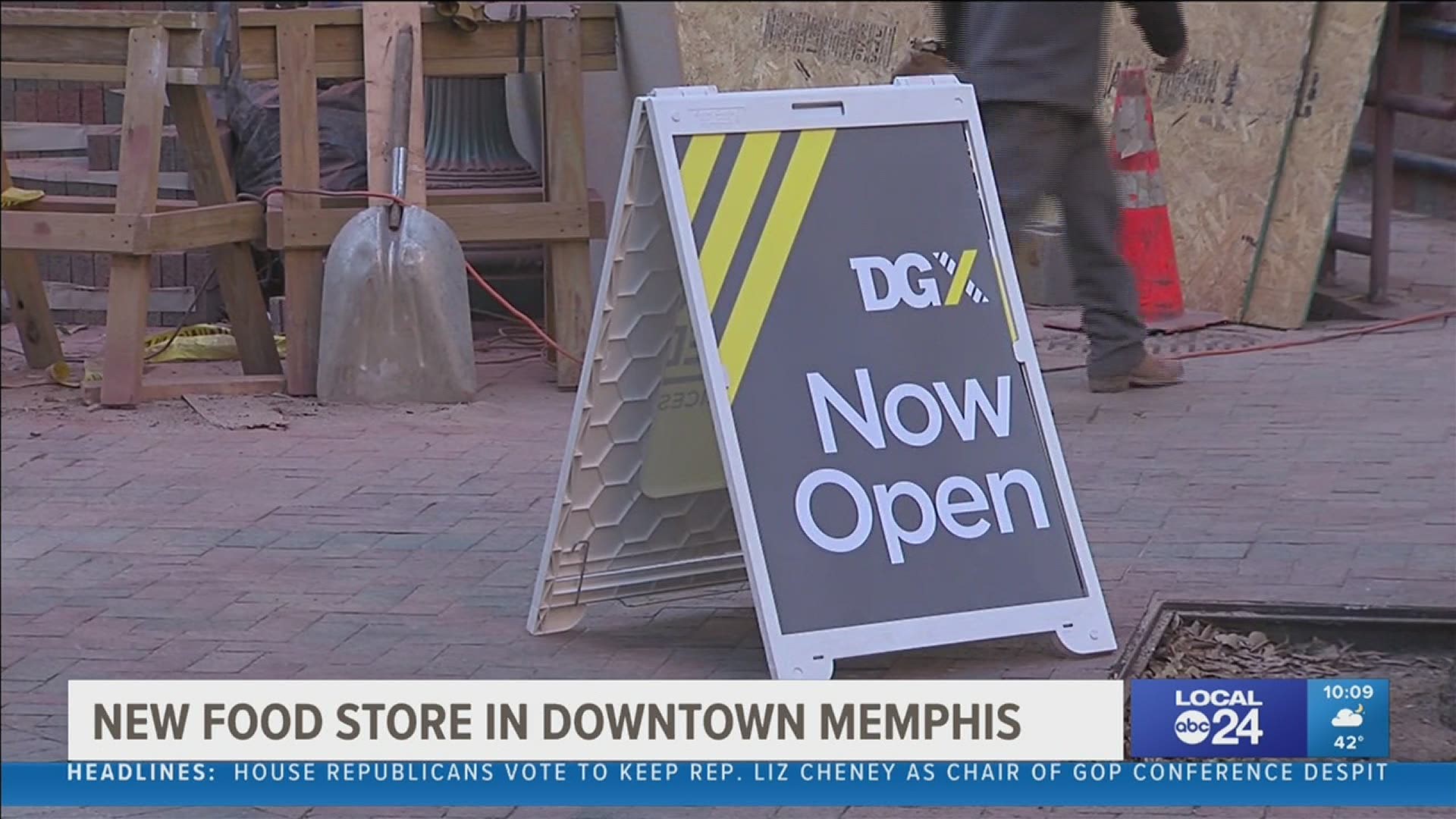 Downtown Memphis hasn't had a grocery store in nearly a decade. A new Dollar General Store offers a new food source for Downtowners.