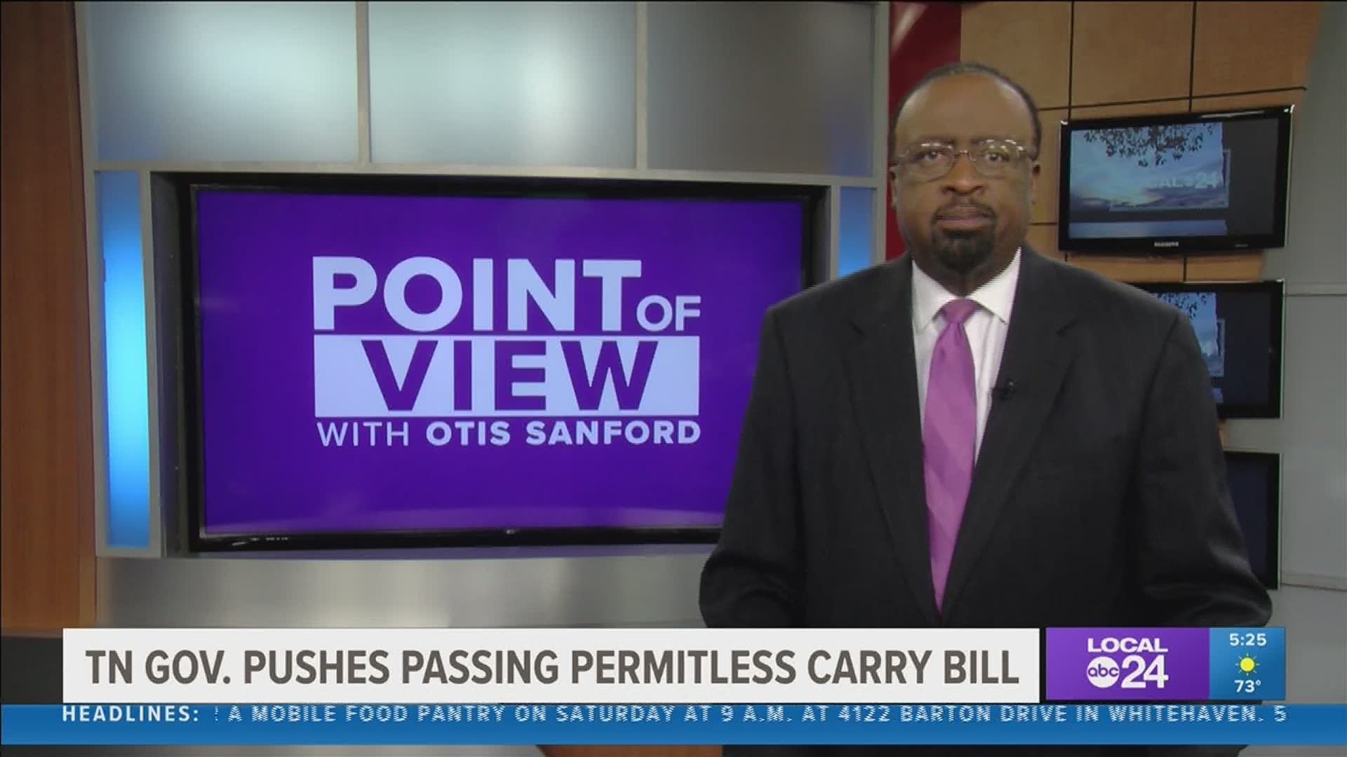 Local 24 News political analyst and commentator Otis Sanford shares his point of view on gun laws in Tennessee.