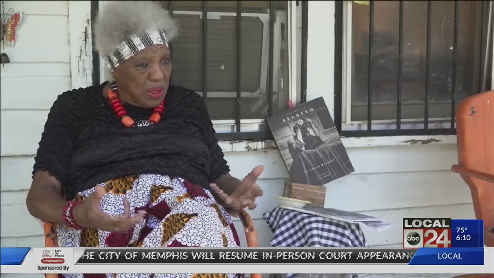“It's changing and can't nobody stop it because God's got this," said 83-year-old Mary Mitchell