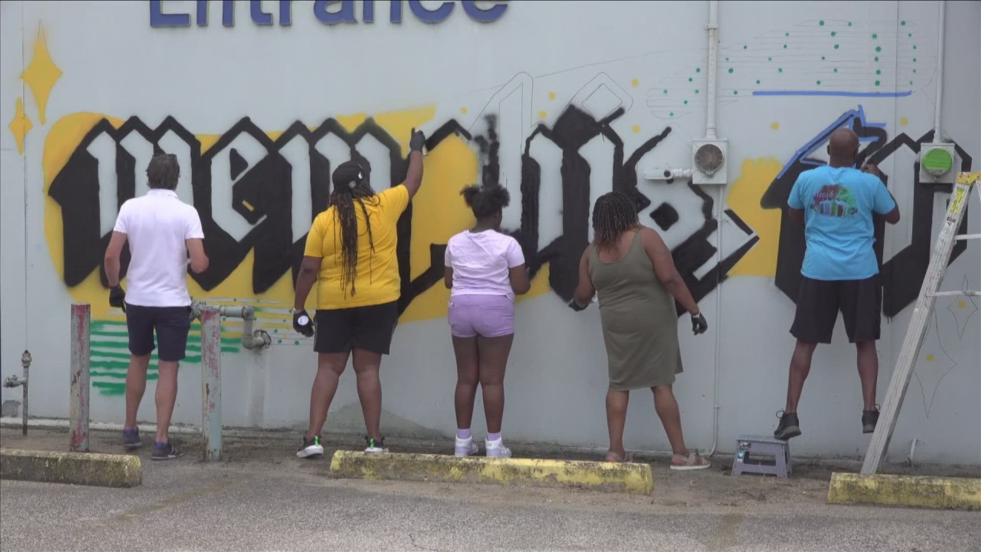 Those with "Paint Memphis" said the organization is all about being able to express oneself.