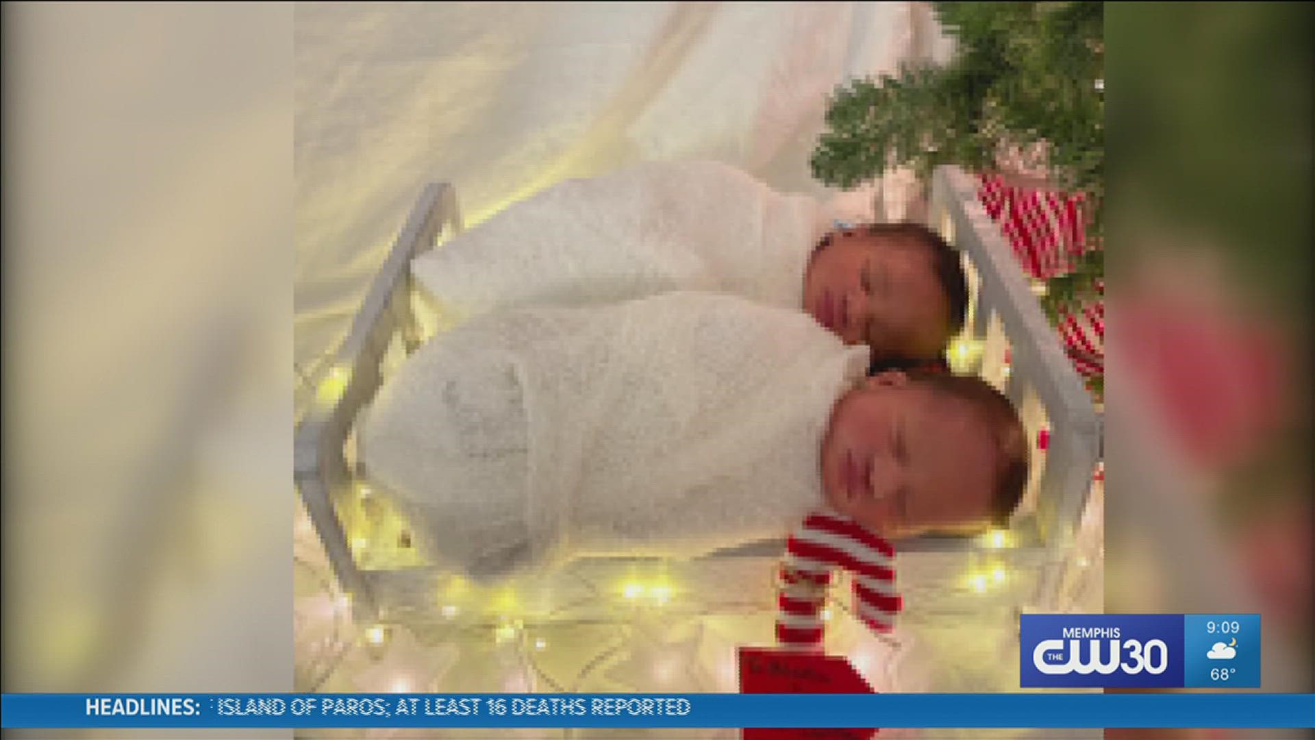 The nurses in the NICU department at St. Francis Hospital dressed up the babies in Christmas outfits in honor of the holiday.