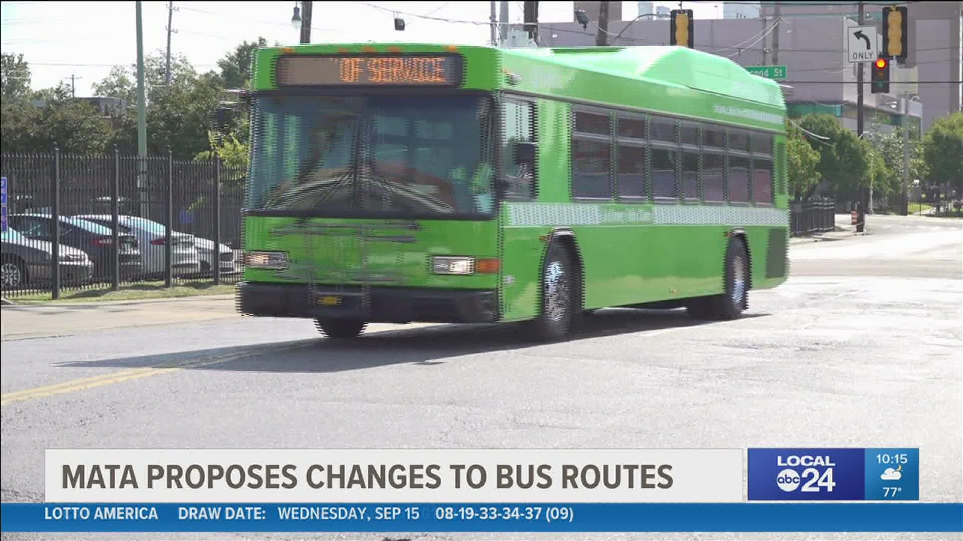 The changes vary, from decreasing bus frequency to adding more connections on a route. A handful of fixed routes could be discontinued all together.
