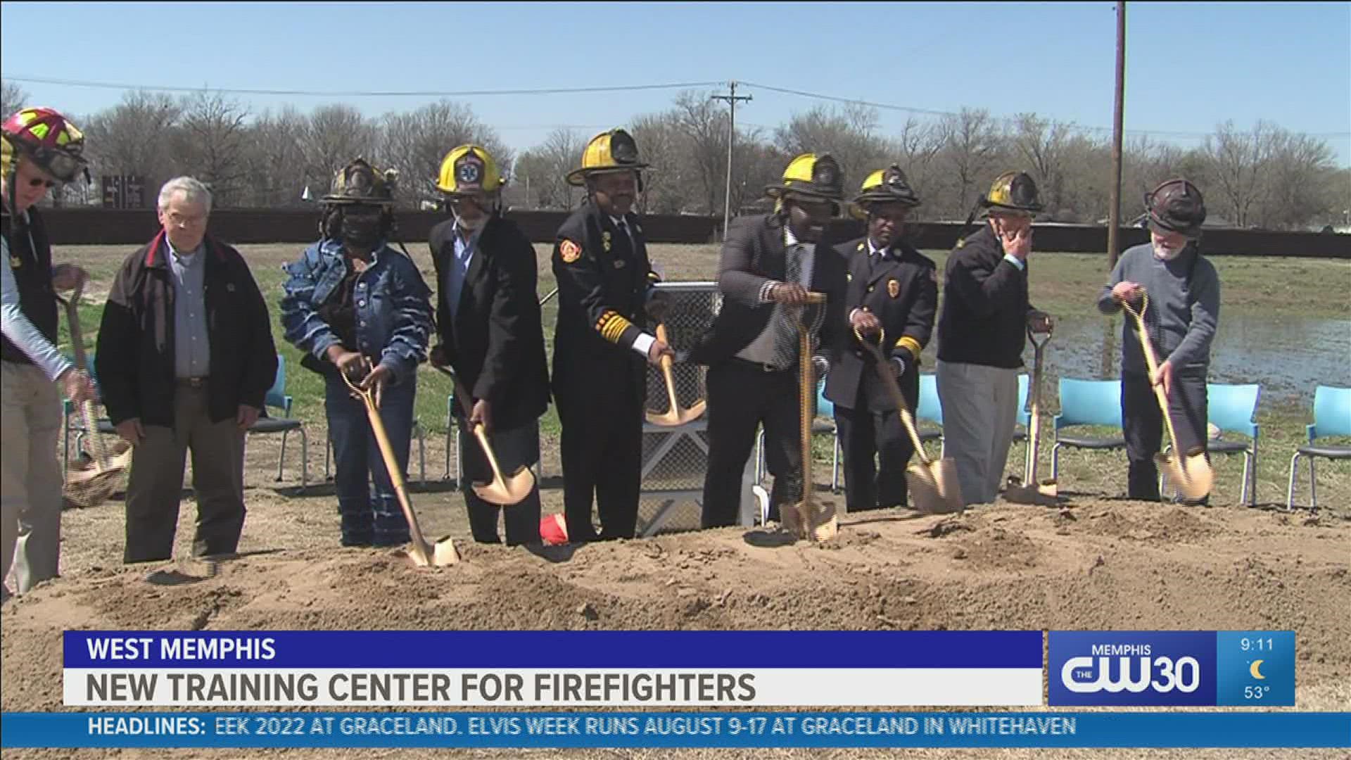 The center will help future firefighters prepare to serve West Memphis. It'll be located on College Boulevard.