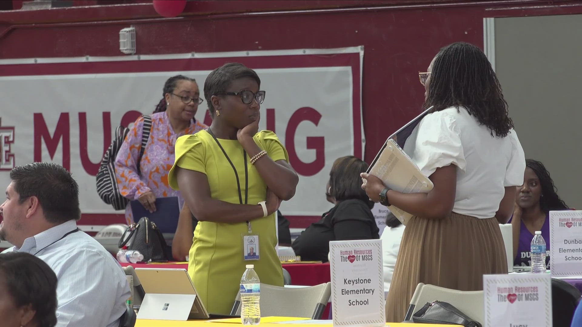 On Tuesday, MSCS hosted a hiring blitz to fill more vacancies before the fall.