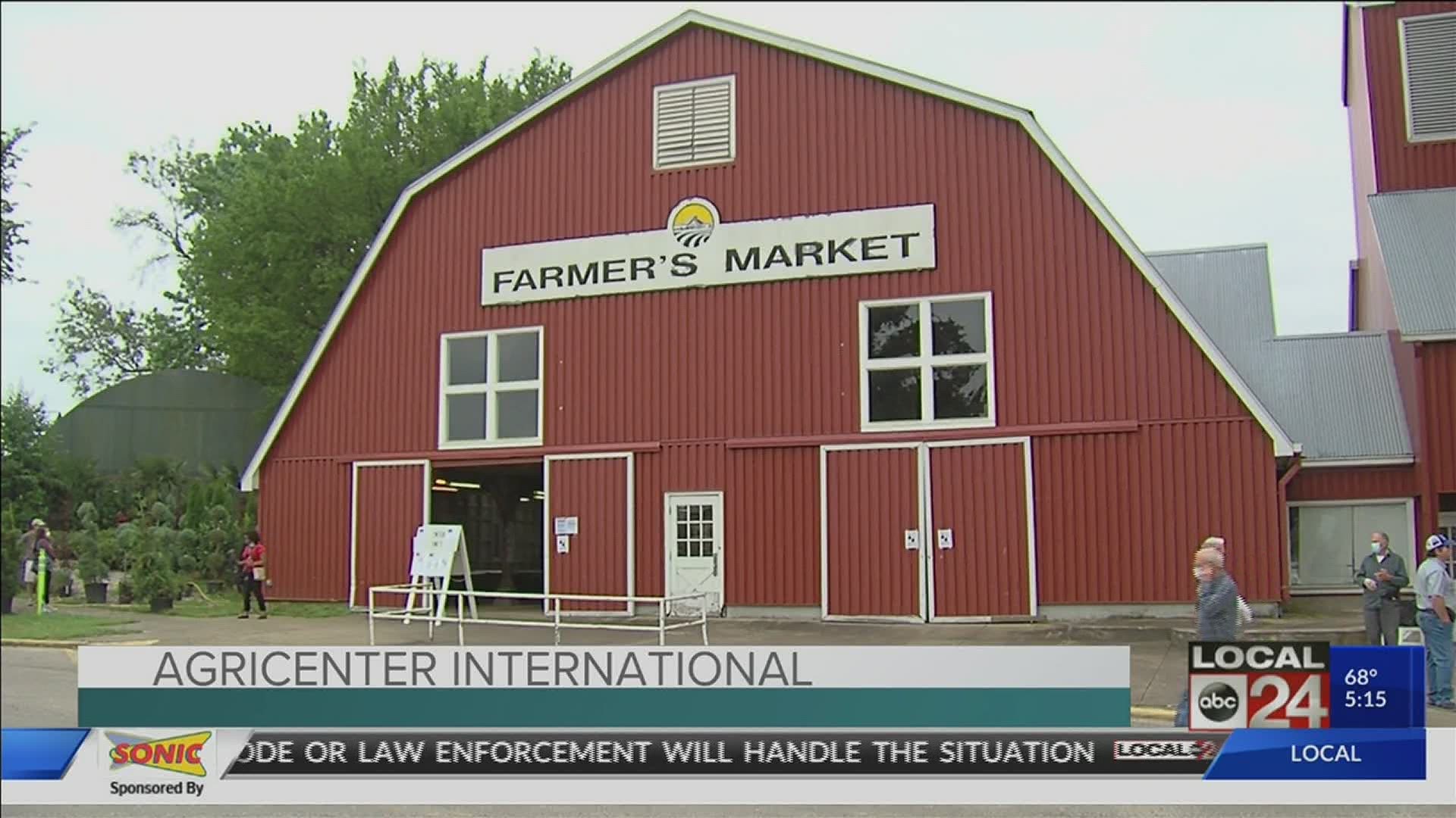 Agricenter Farmer's Market to reopen Tuesday with limited hours during
