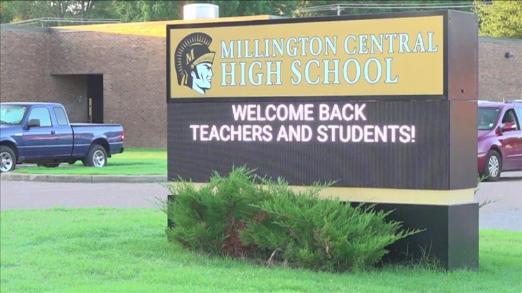 Millington Municipal Schools Superintendent tours schools on first day