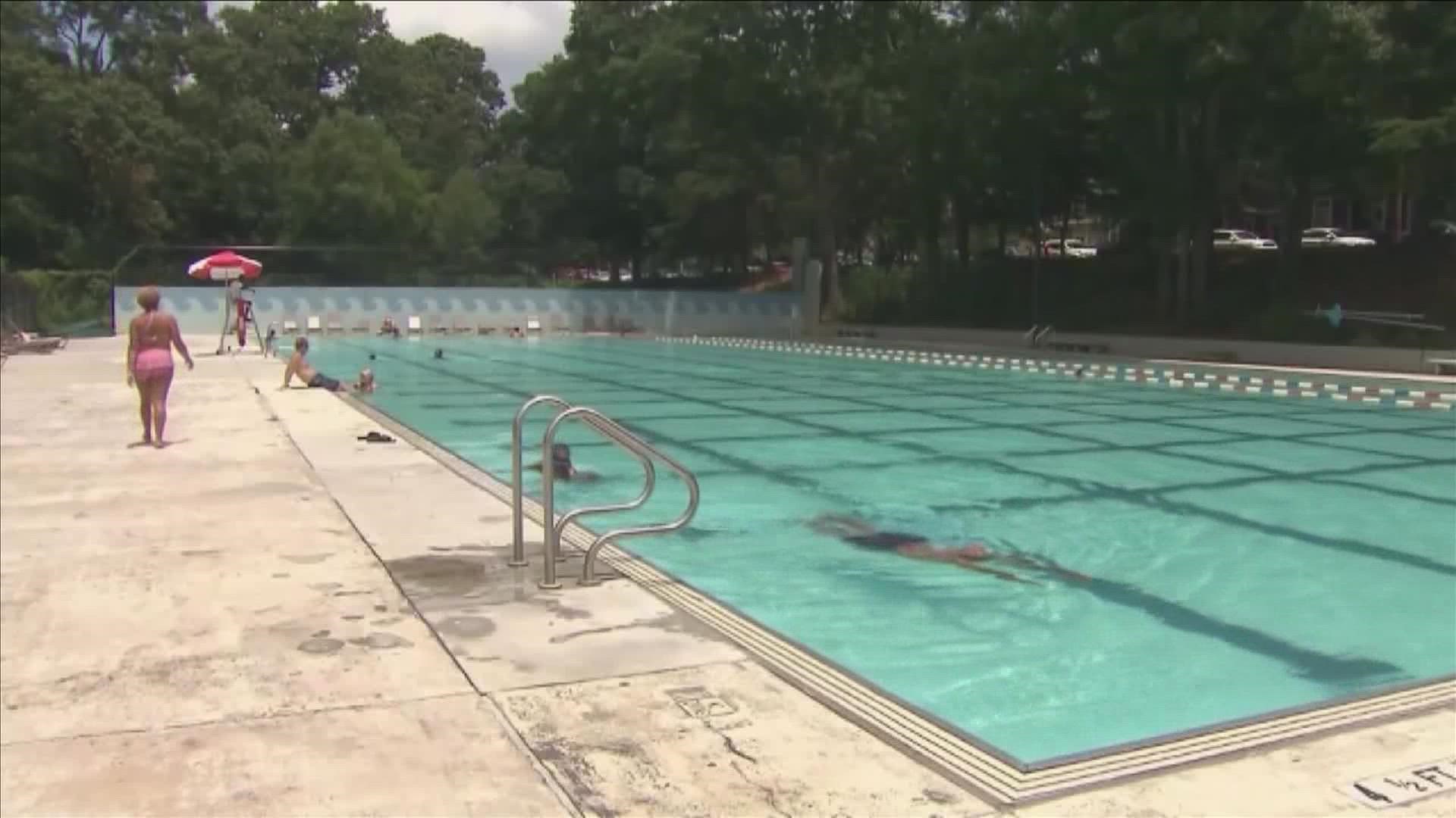Some of the pools and splash pads run by the city opened just in time for the Memorial Day weekend.