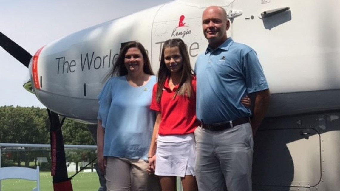 FedEx plane dedicated to teen at WGCFedEx St. Jude