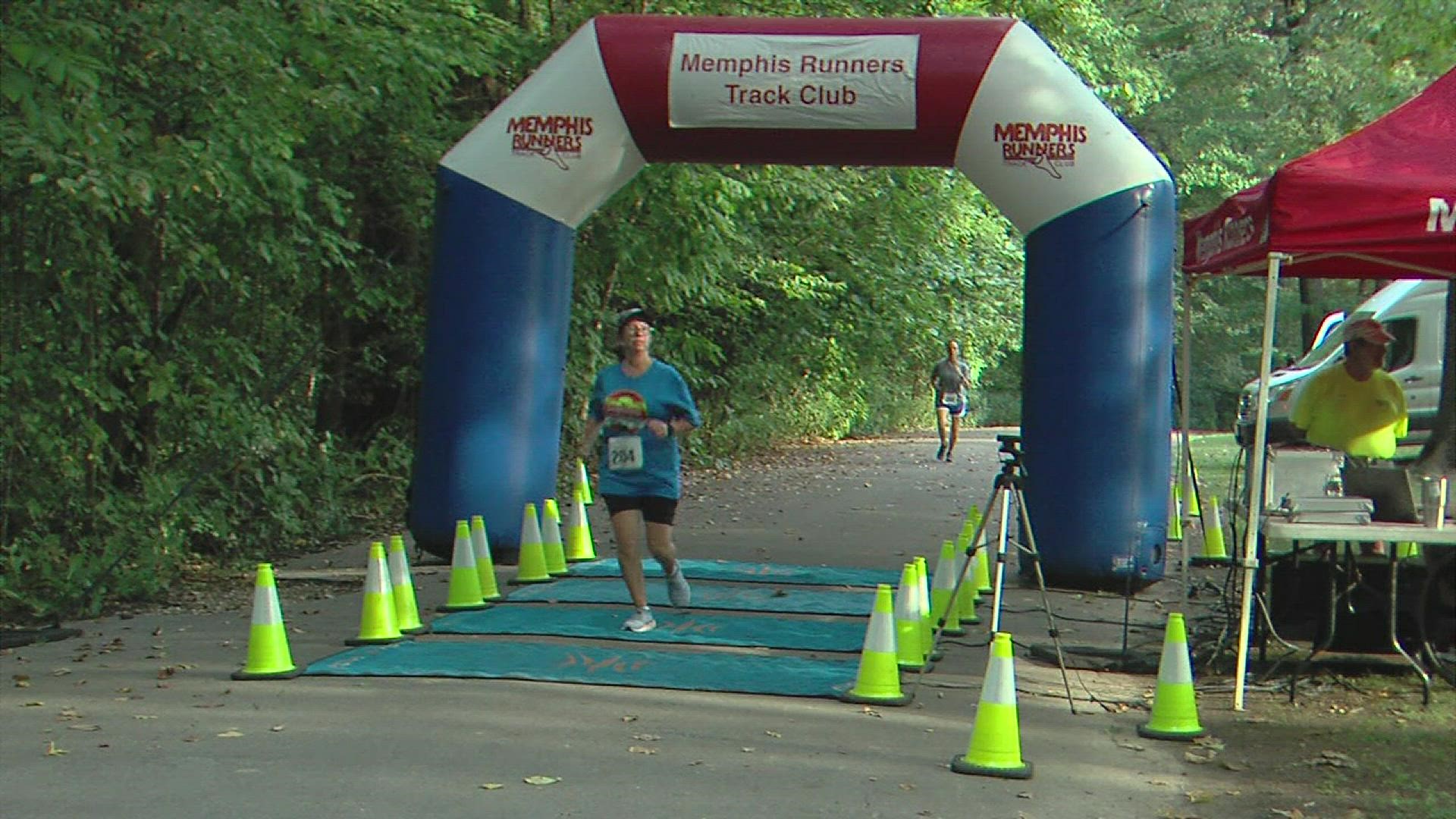 Folks hit Overton Park Saturday morning for the Mutt Strut 5K, benefitting Dogs 2nd Chance Rescue.