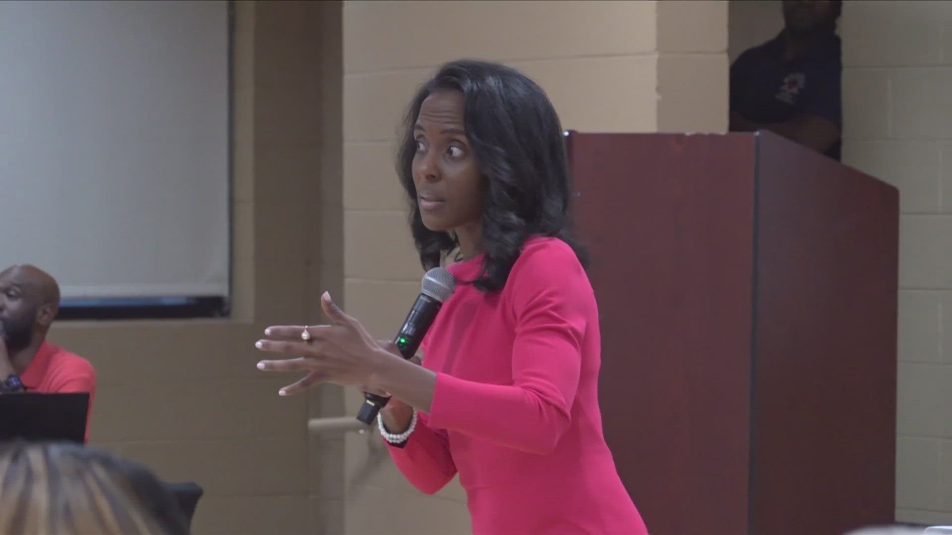 Superintendent Dr. Marie Feagins spoke out for the first time since the communications issues involving early dismissal due to remnants of Hurricane Francine.