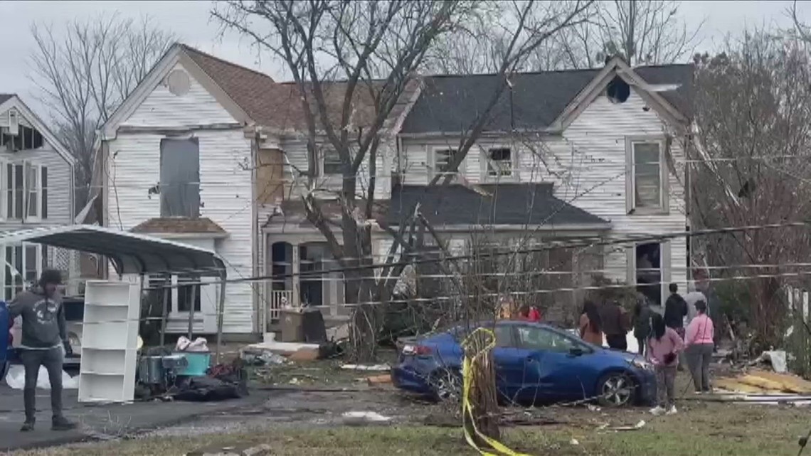 Severe weekend storms killed six people in central Tennessee ...