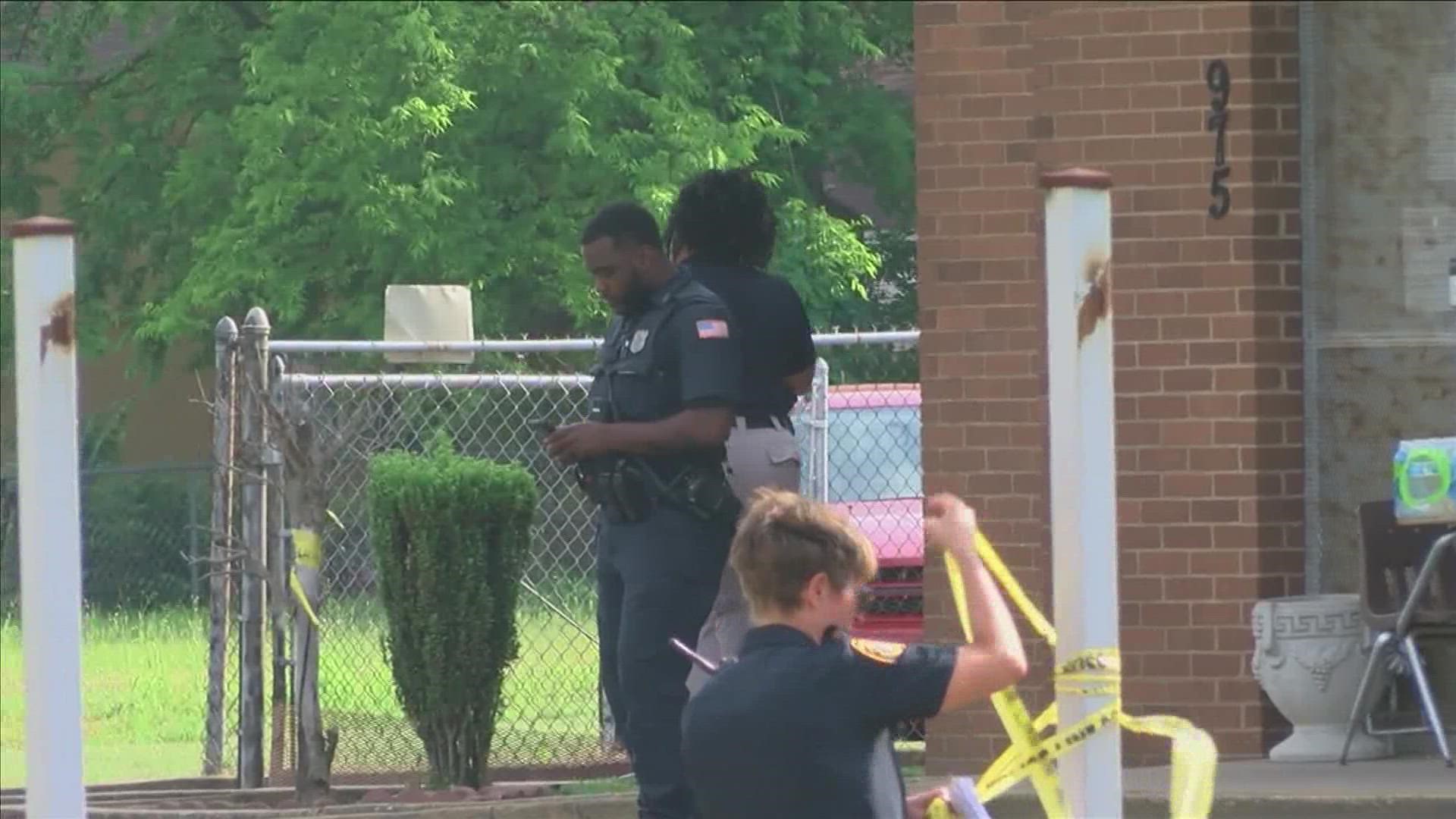 Just after 2:30 p.m. Thursday, officers responded after a concerned woman called in about a child left in an SUV near the Education is the Key Children's Center in t