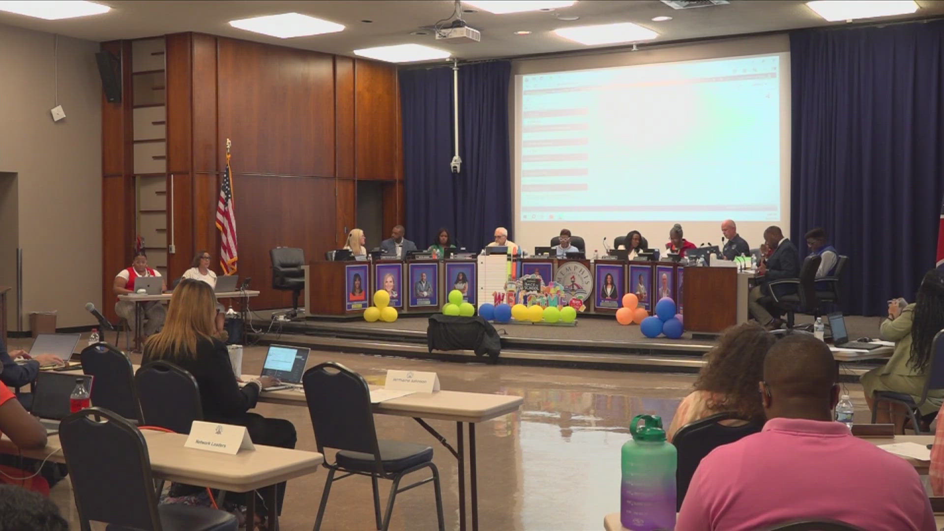 The Memphis-Shelby County School Board approved budget amendments for the 2024-2025 academic year in a work session Tuesday, Aug. 20.