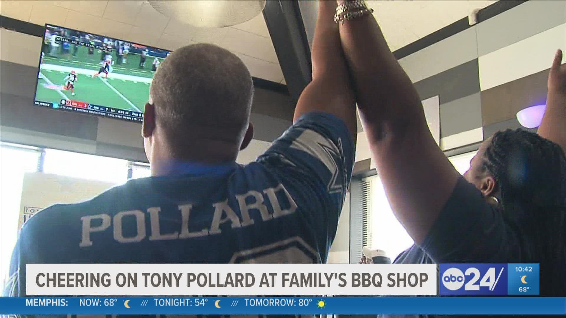 The Pollard family tells ABC24 how it took a village to help the former Memphis Tiger achieve his dreams