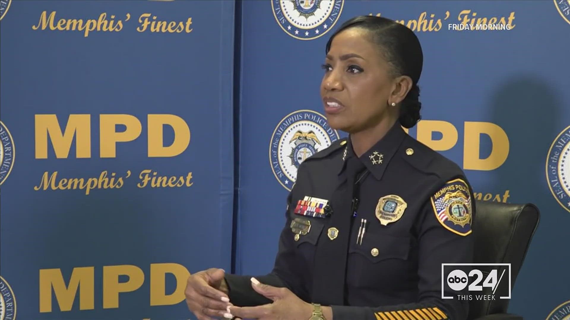 Memphis Police Chief C.J. Davis sat down with Richard Ransom on Friday morning to discuss the death of Tyre Nichols and how she hopes to institute change.