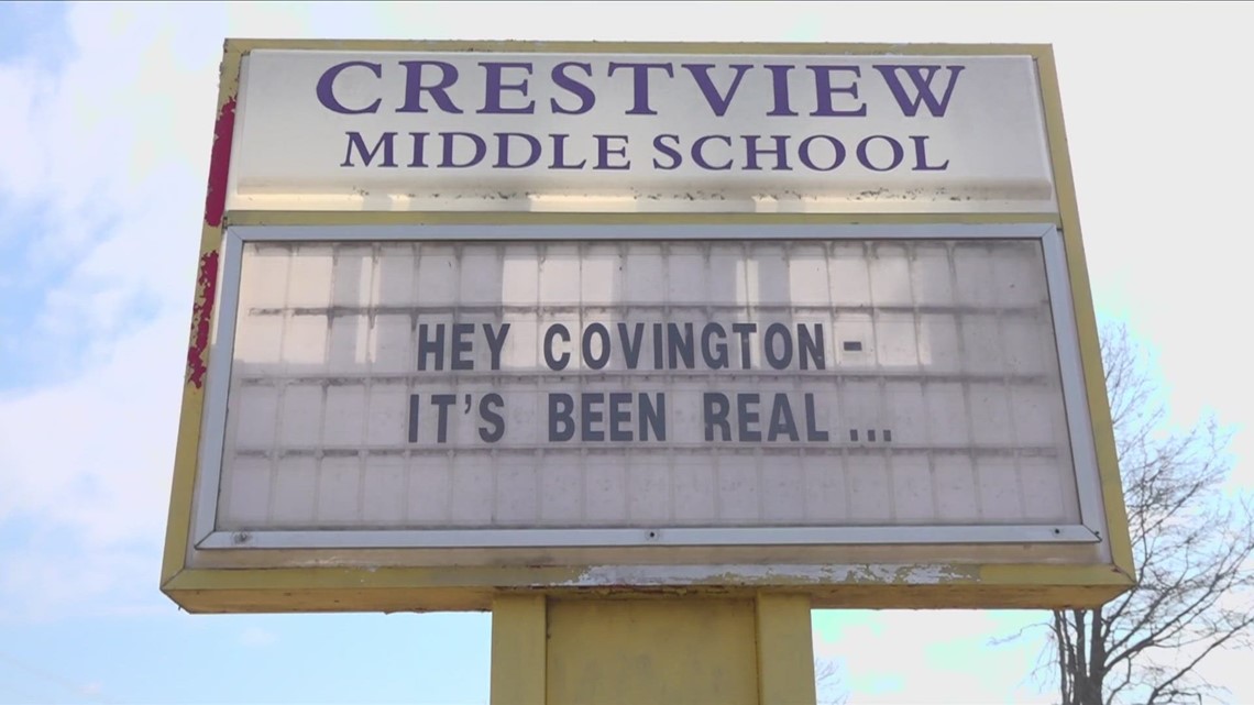Covington reflects on destruction Crestview Middle and Elementary School faced from deadly tornado