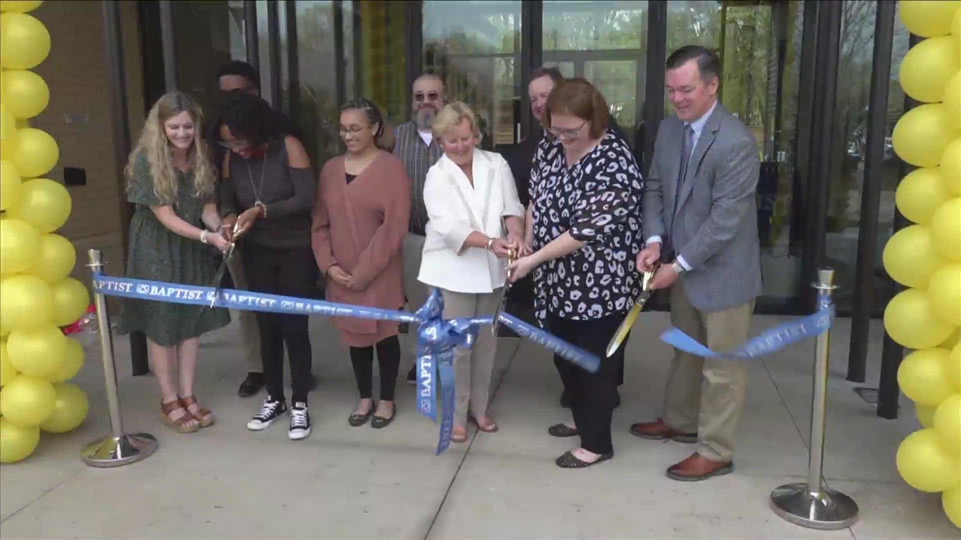 Baptist Memorial Health care cut the ribbon Tuesday on Dorothy's Cottage, what they call a ‘Good Grief Center.’