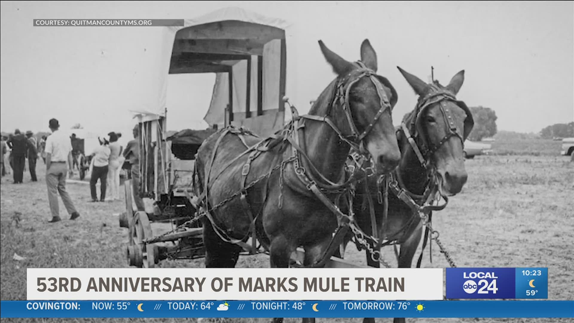 Mule Train began 53 years ago.