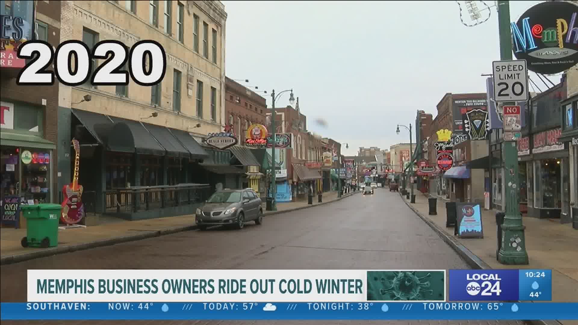 With the New Year in sight, Local 24 caught up with a business owner on Beale Street about how hard it has been this year during this pandemic.