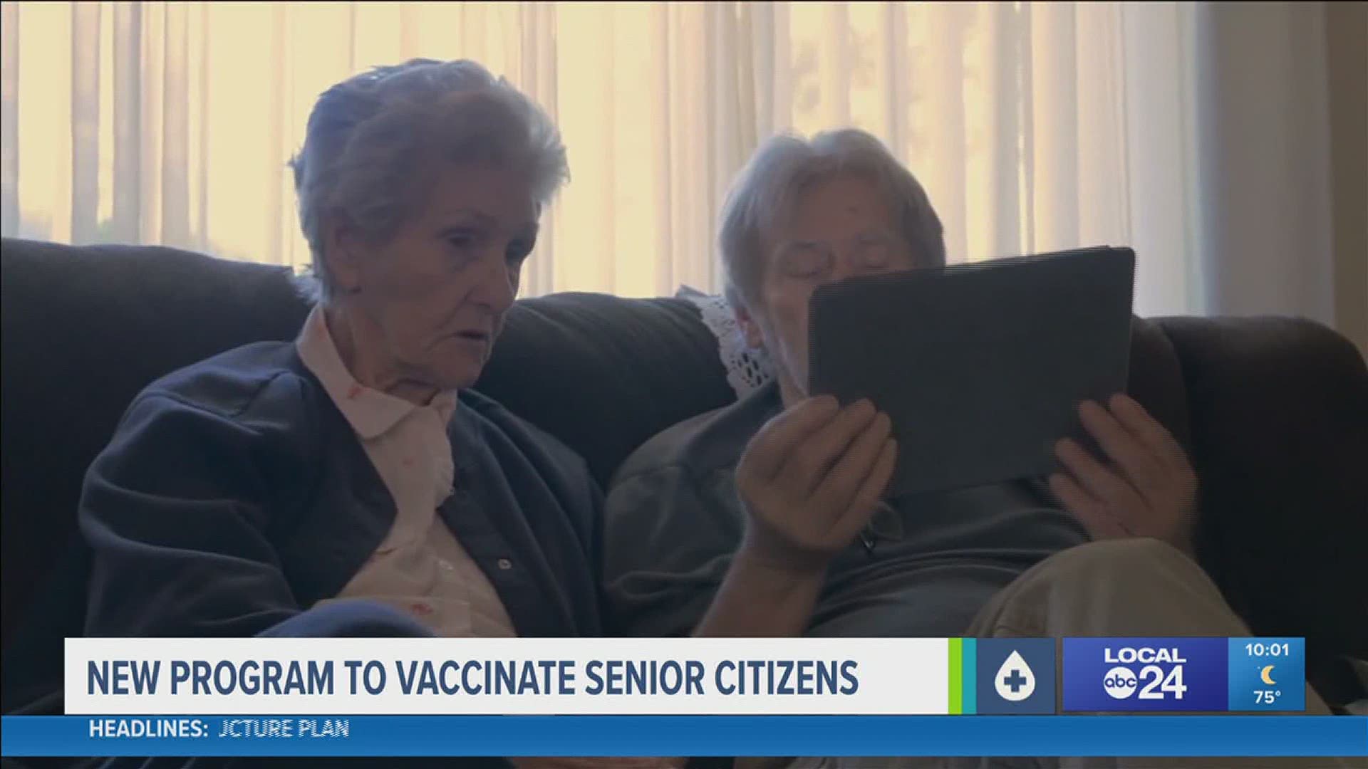 The Aging Commission plans for COVID-19 vaccinations to be administered at home or anywhere seniors request.