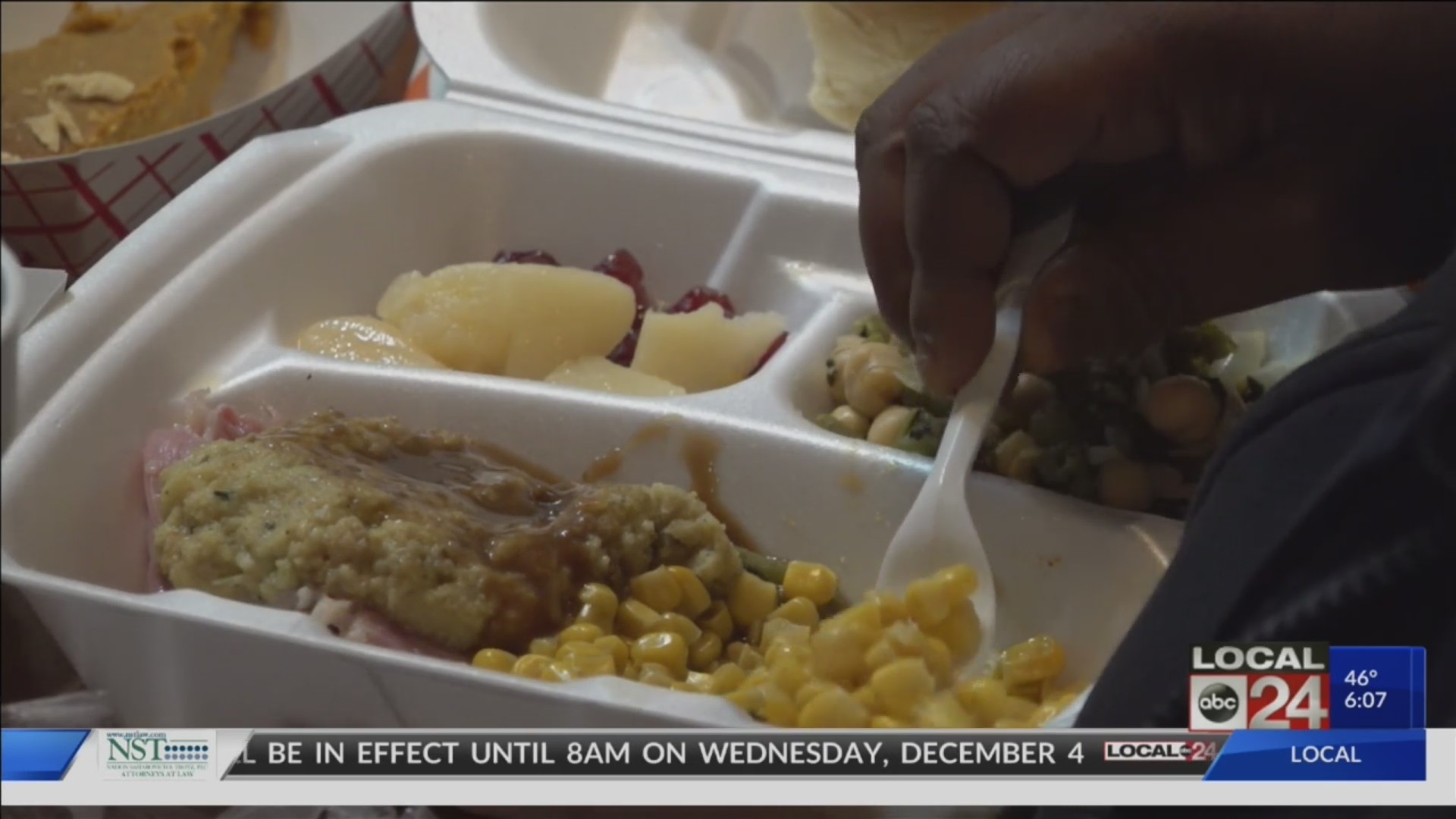 Annual Thanksgiving meal hosted by Westy's serves homeless and hungry