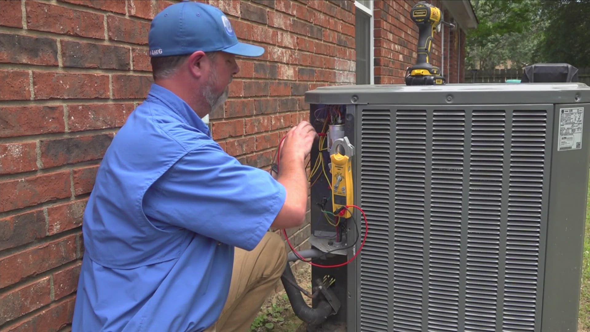 HVAC companies recommend regularly scheduled maintenance like having the outdoor condenser cleaned with chemicals once a year.