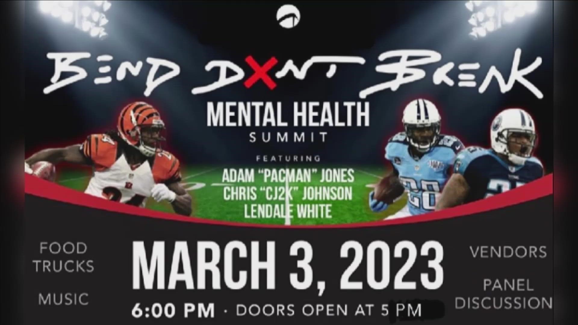 Adam "Pacman" Jones, Lendale White and Chris "CJ2K" Johnson all dealt with pressure at a young age, but now are participating in an important summit.