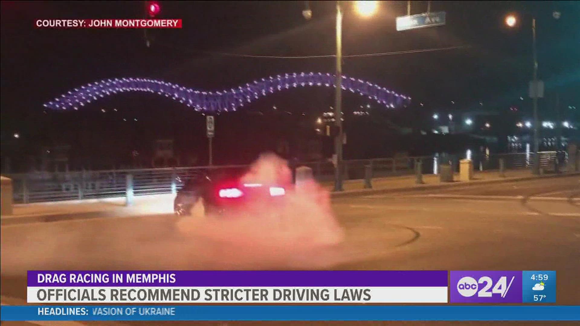 Memphis leaders push for more state laws for drag racing 