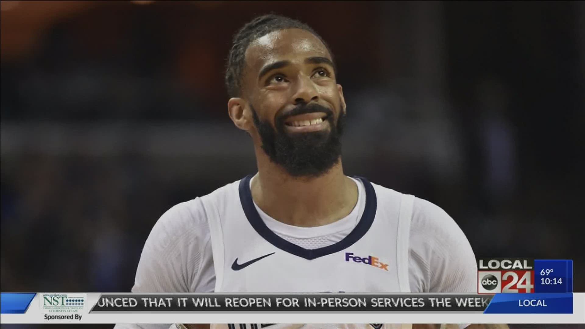 Conley, now with the Utah Jazz, still is making an impact off the court in Memphis